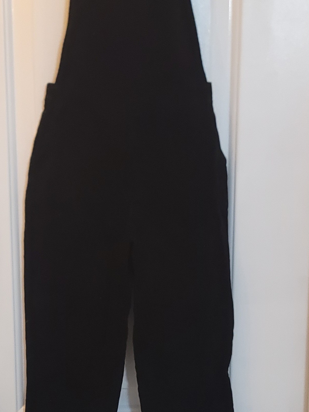 Copper Key Girl's Black Corduroy Overall Jumpsuit